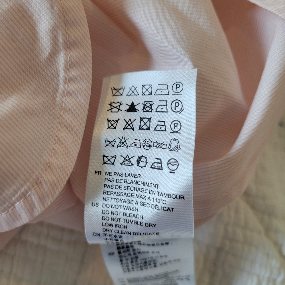 Sandro Pink Dress Shirt - Picture 9 of 10